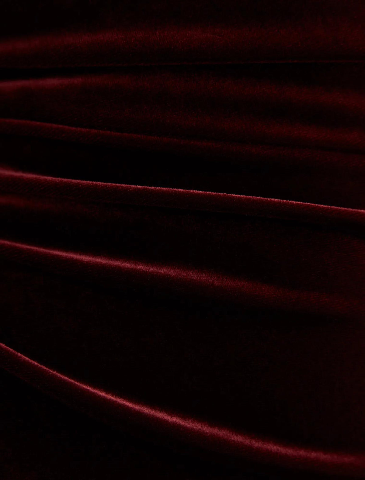 Winslet Off Shoulder Velvet Gown Berry