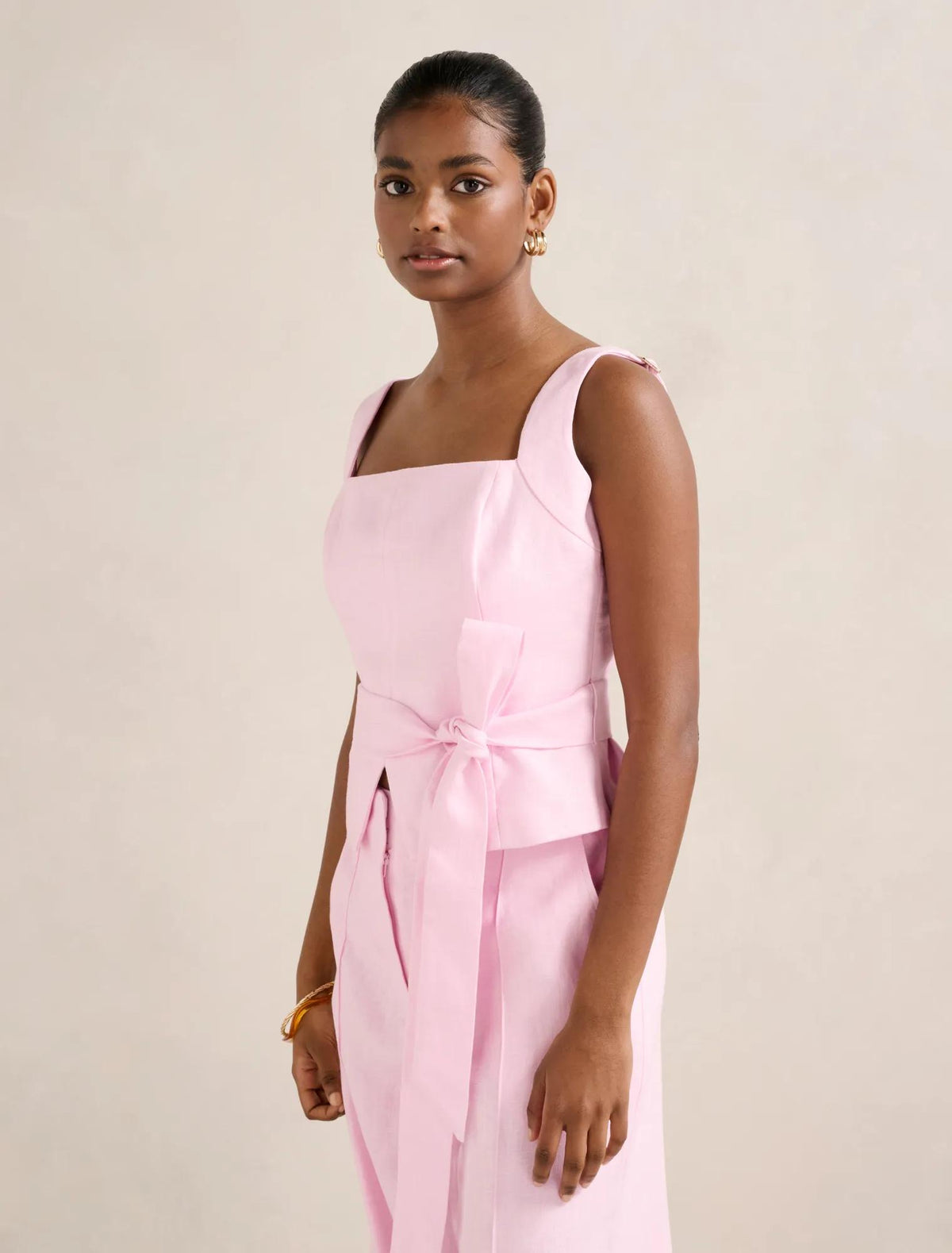 Emmy Petite Tie Up Top Cherry Blossom co-ord