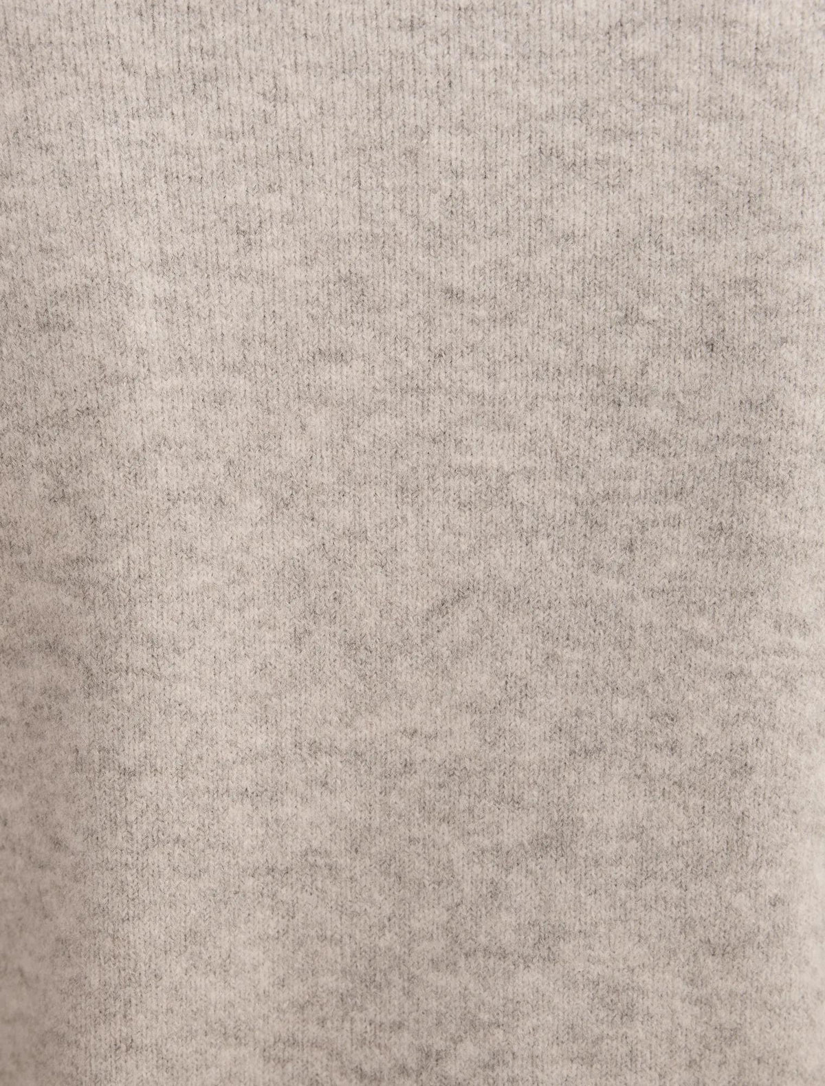Ellie Cuff Detail Sweater Soft Grey