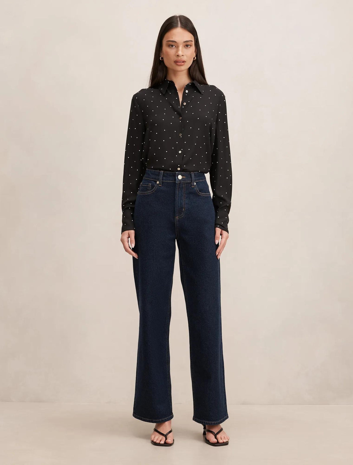 Anne Long Sleeve Shirt Lansell Spot