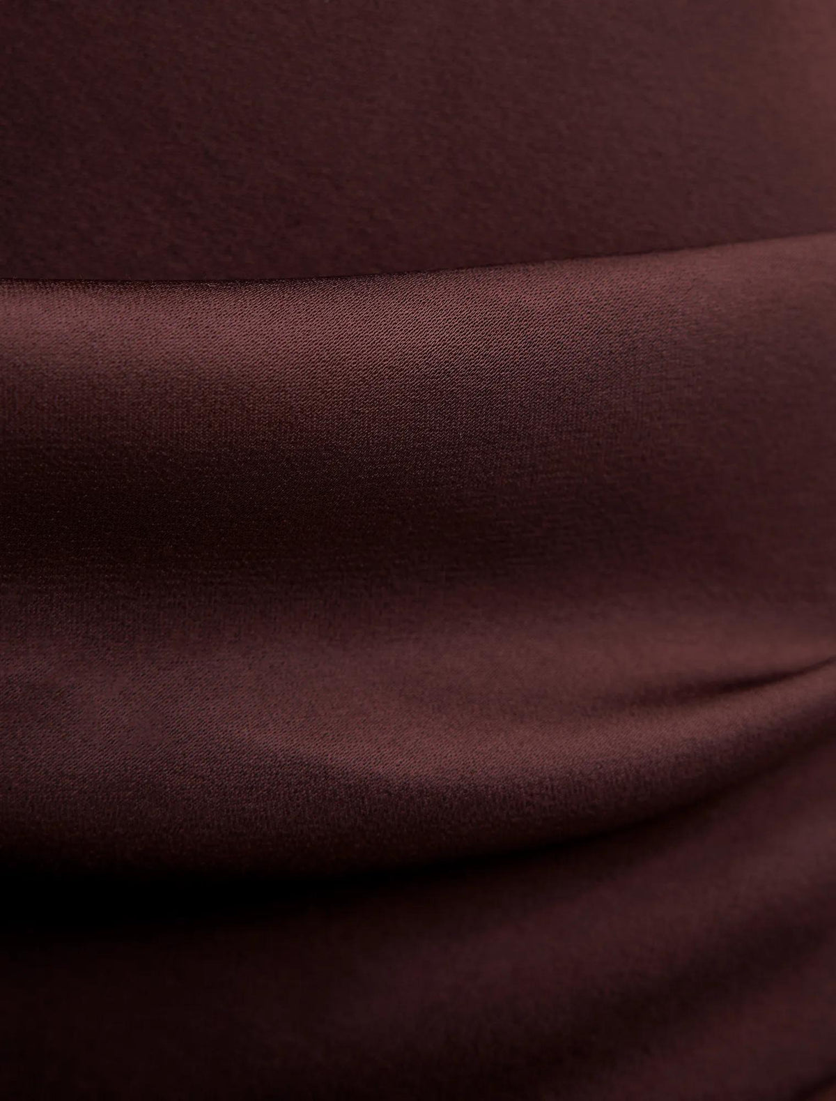 Ivara Lace Cowl Maxi Dress Dark Chocolate