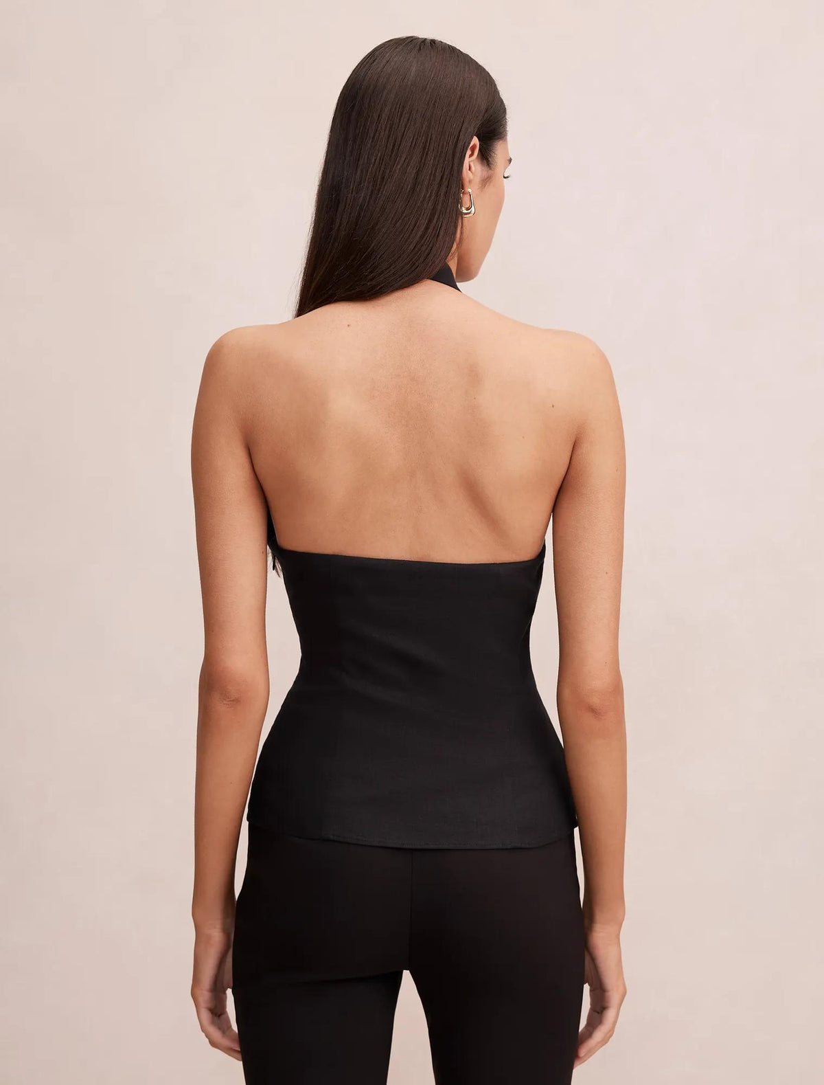 Isla Halter Top Black