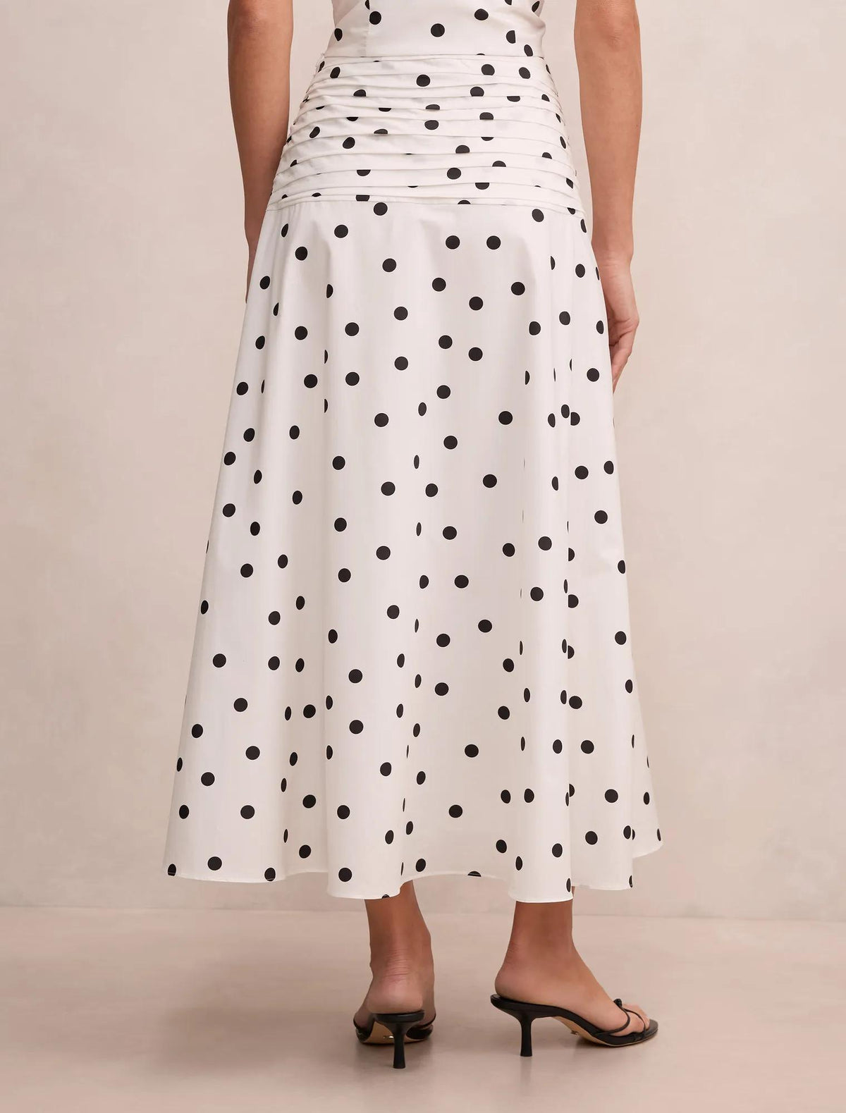 Magnolia Polka Dot Skirt Marseille Spot Co-ord