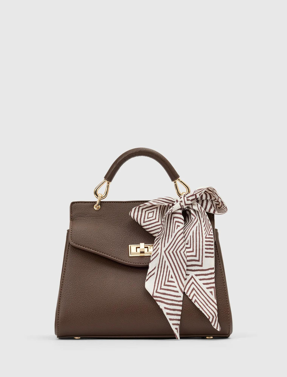 Tabitha Lock Top Handle Chocolate_mannequin