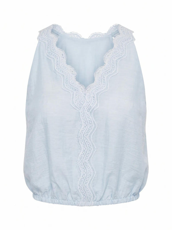 Maeve Lace Tie Top Blue Bell Co-ord_mannequin