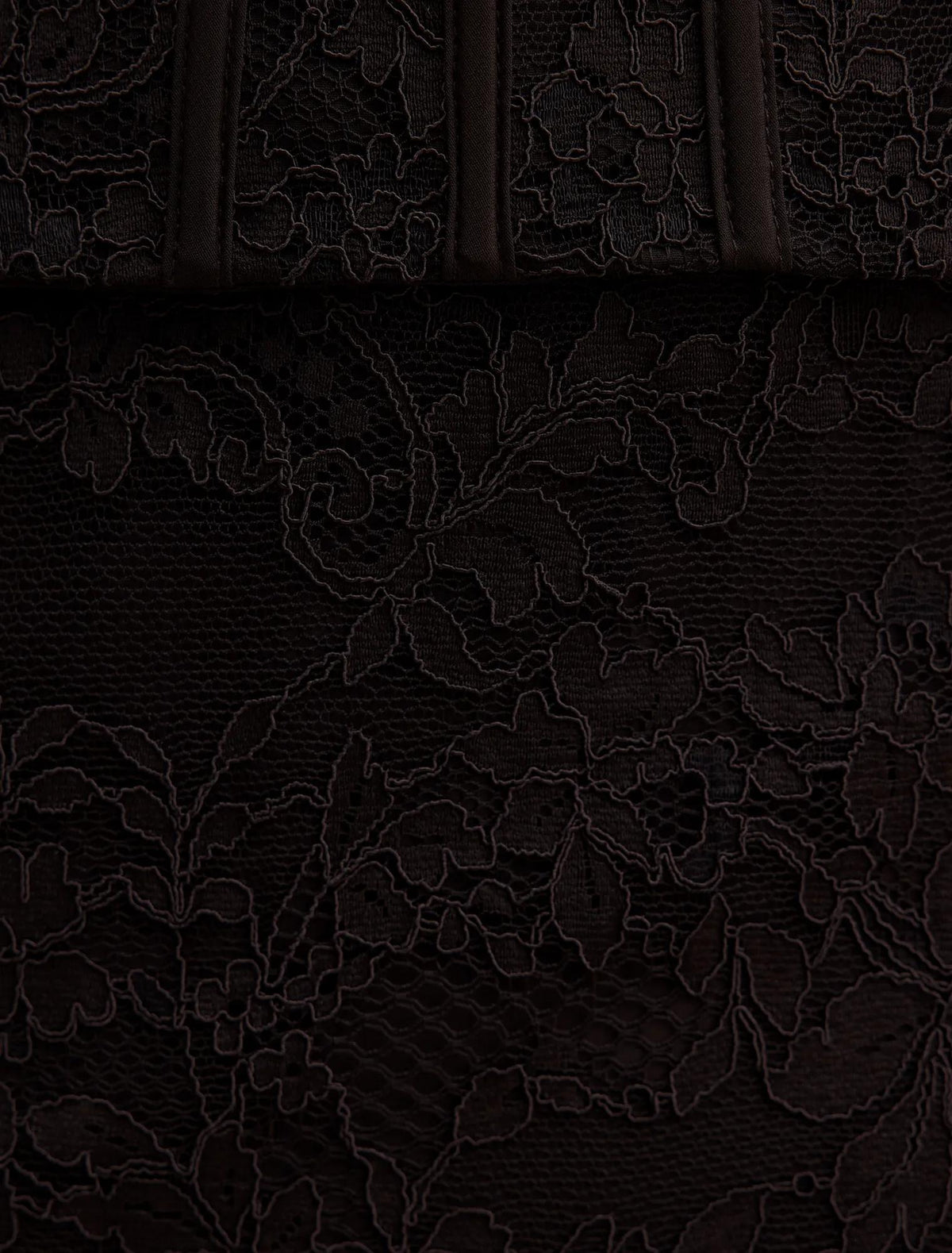 Myla Petite Corset Lace Maxi Dress Black