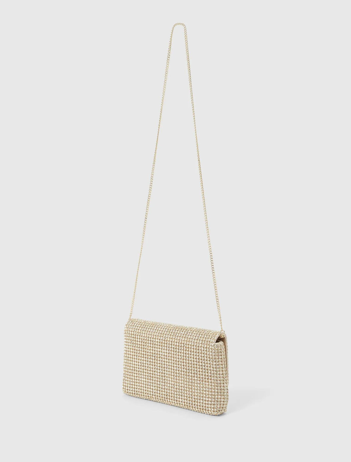 Gia Sparkle Clutch Gold_mannequin