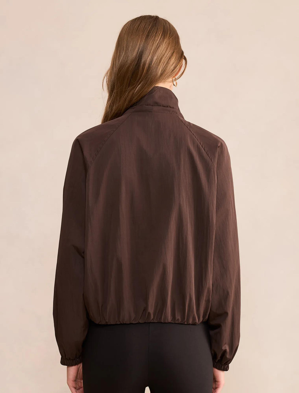 Rylie Windbreaker Jacket Chocolate