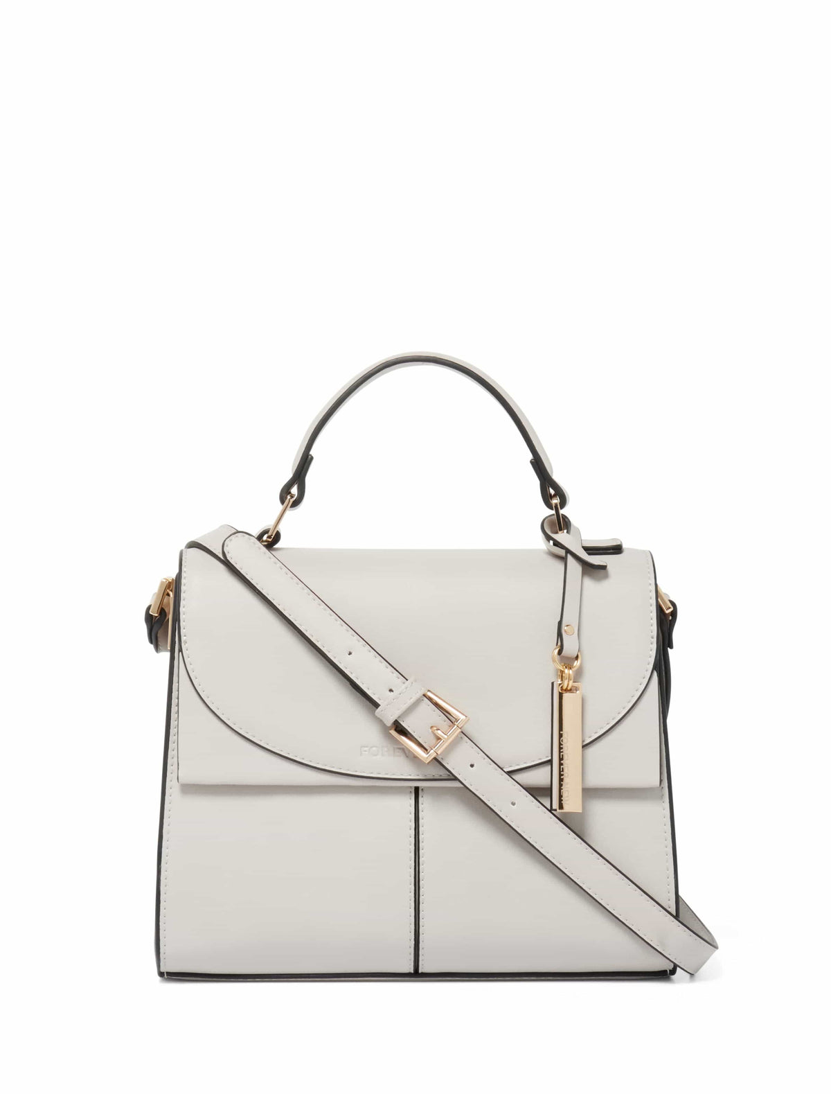 Pippa Multi-Flap Top Handle Grey_mannequin