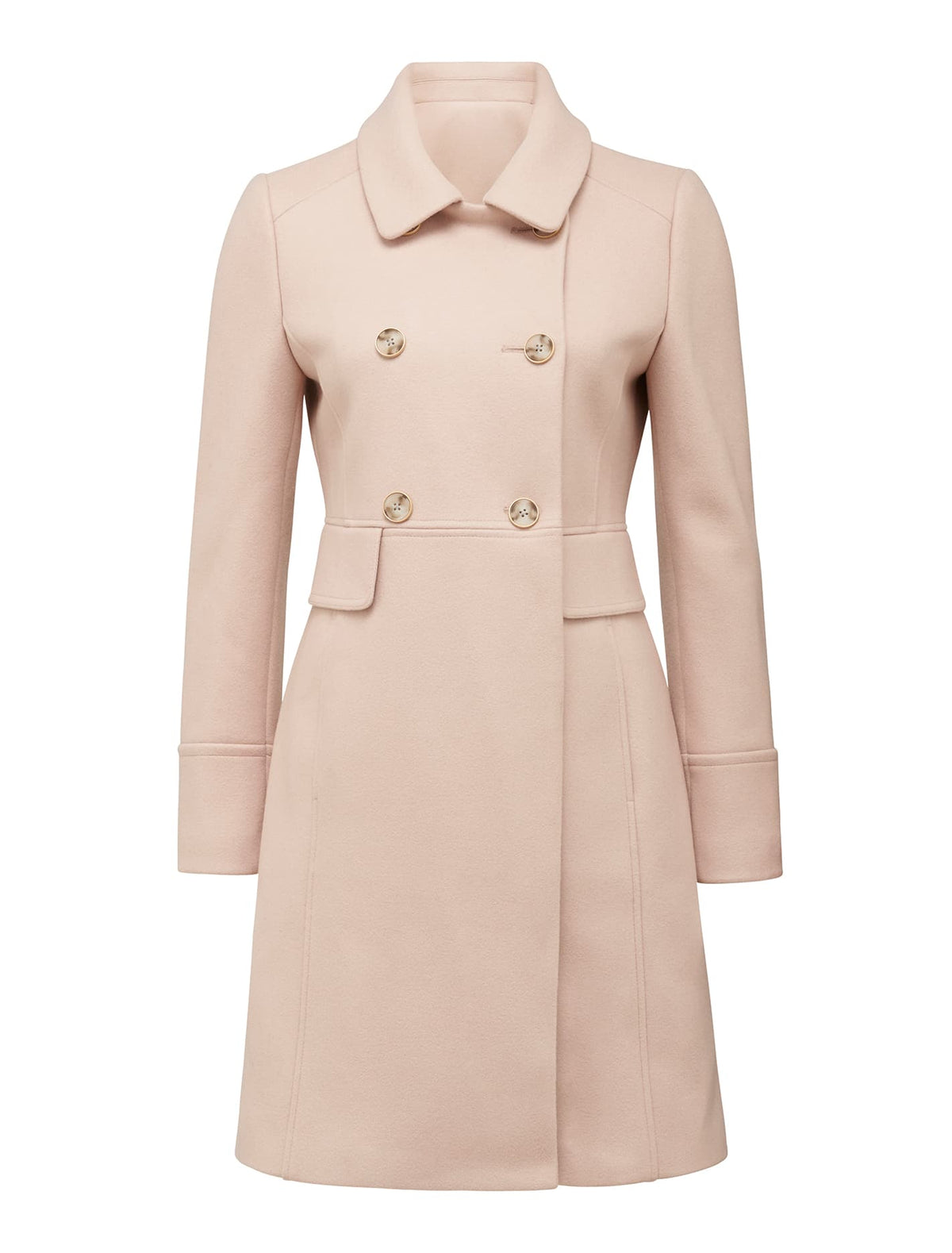 Sandy Dolly coat Soft Oatmeal_mannequin
