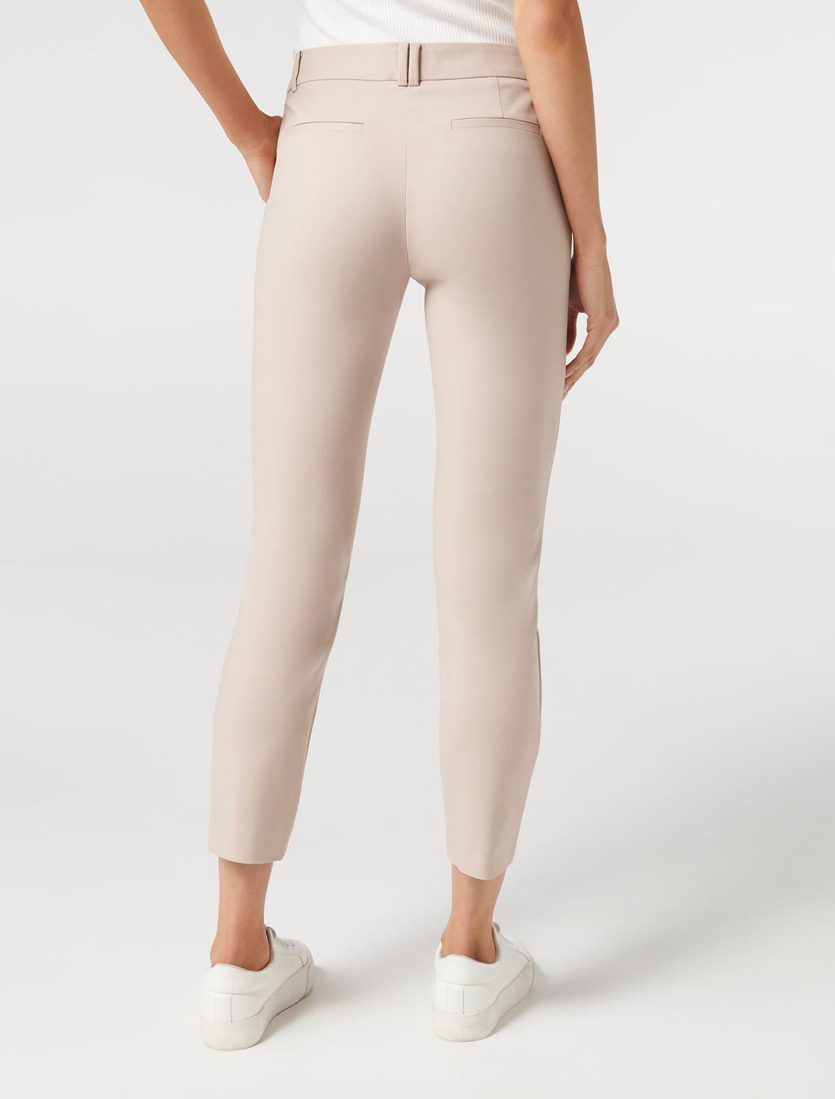 Grace 7/8th Slim Pants Beige Rose