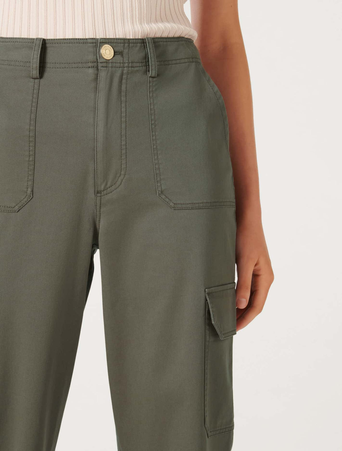 Lenny Cargo Pants Khaki