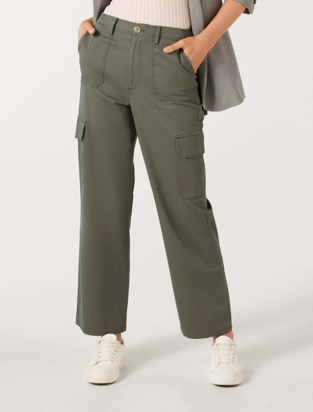 Lenny Cargo Pants Khaki