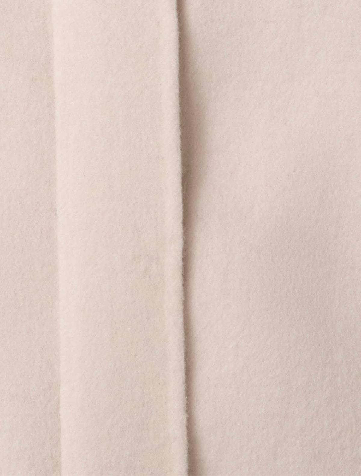 Eden Zip-Through Felled Jacket Cream