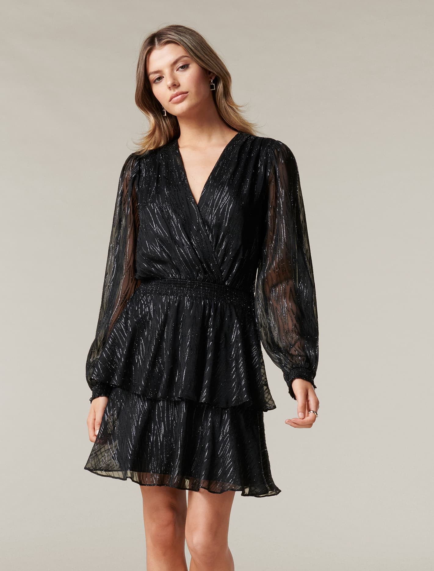 Forever new metallic hotsell dress