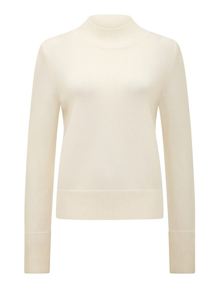 Poppy Stand Neck Jumper