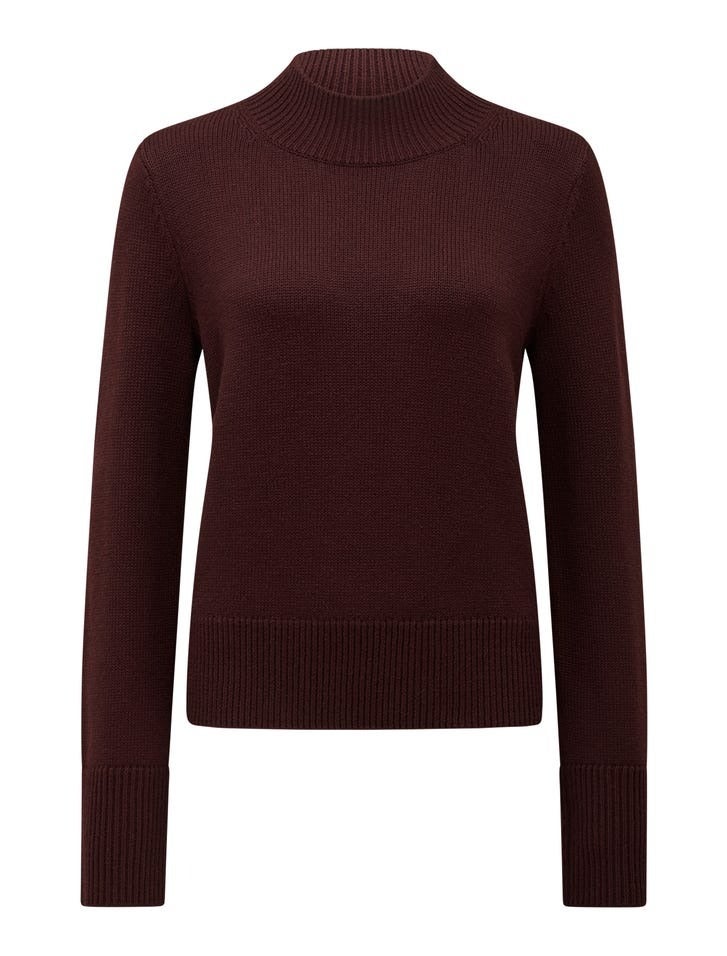 Poppy Stand Neck Jumper