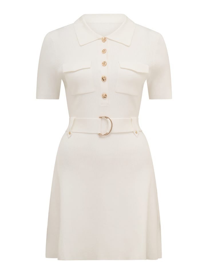 Avery Luxe Utility Knitted Dress