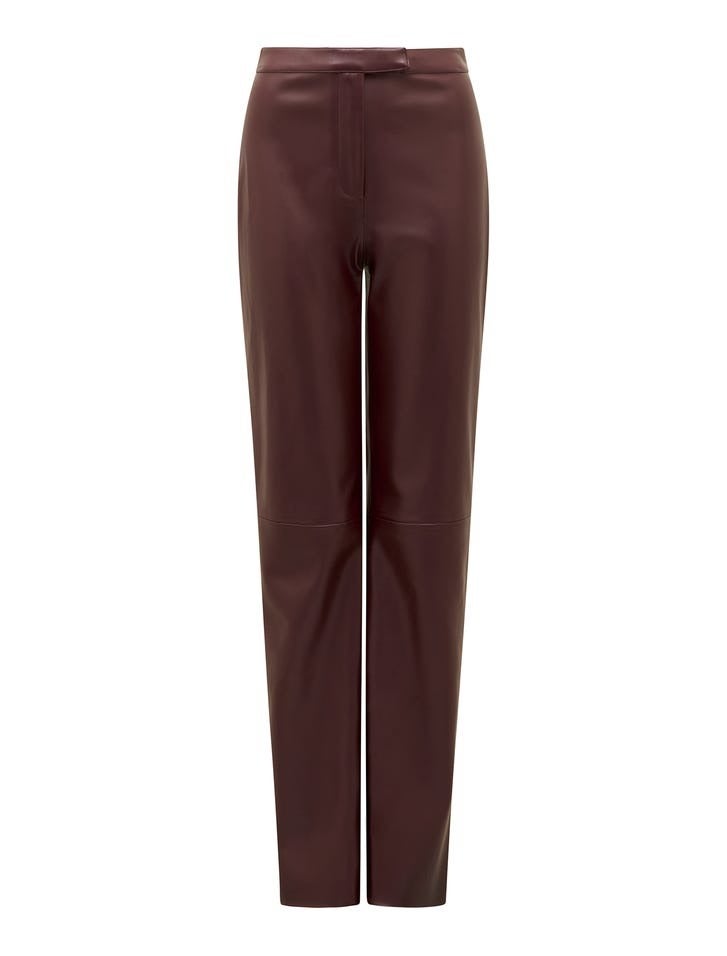 Bailee Vegan Leather Slim Pants