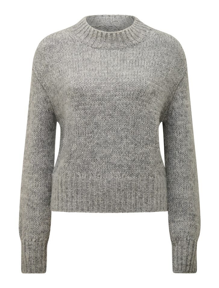 Elara High-Neck Jumper