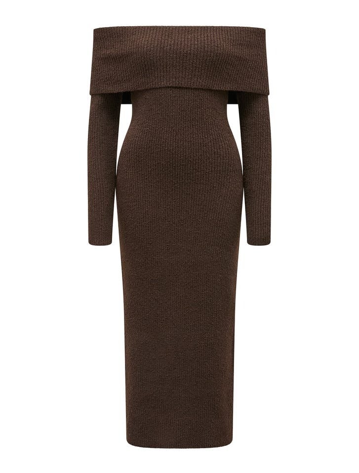 Alexa Boucle Midi Dress