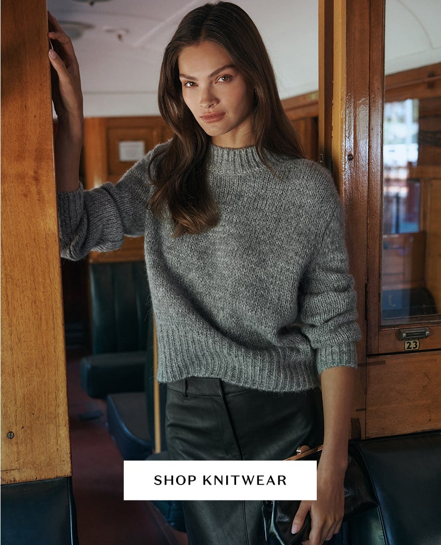 Forever New | Women's Knitwear | Women's Grey Knit Jumper| Women's Knit Top