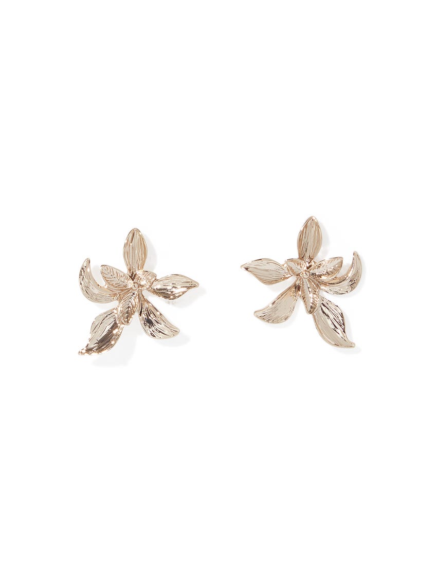 Erica Flower Stud Earrings